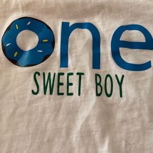 Custom made first birthday shirt